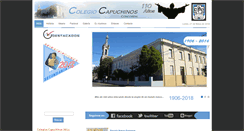 Desktop Screenshot of colegiocapuchinos.com.ar